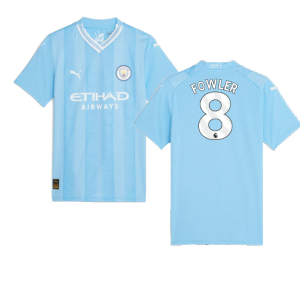 2023-2024 Man City Home Shirt (Ladies) (Fowler 8)_0