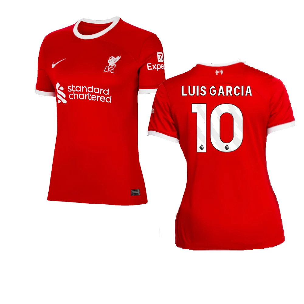 2023-2024 Liverpool Home Shirt (Ladies) (Luis Garcia 10)_0