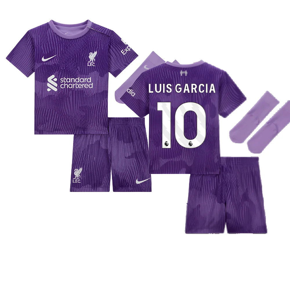 2023-2024 Liverpool Third Baby Kit (Luis Garcia 10)_0
