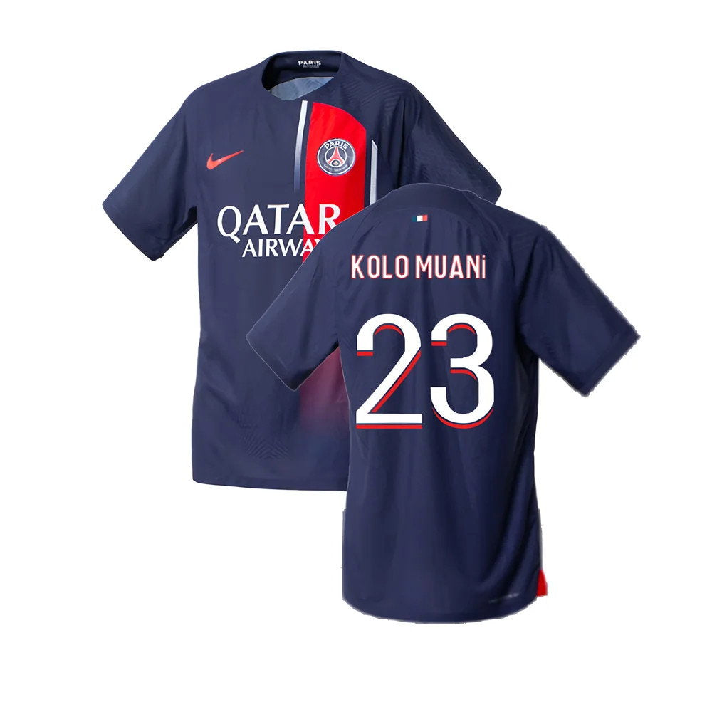 2023-2024 PSG Home Match Authentic Shirt (Kolo Muani 23)_0