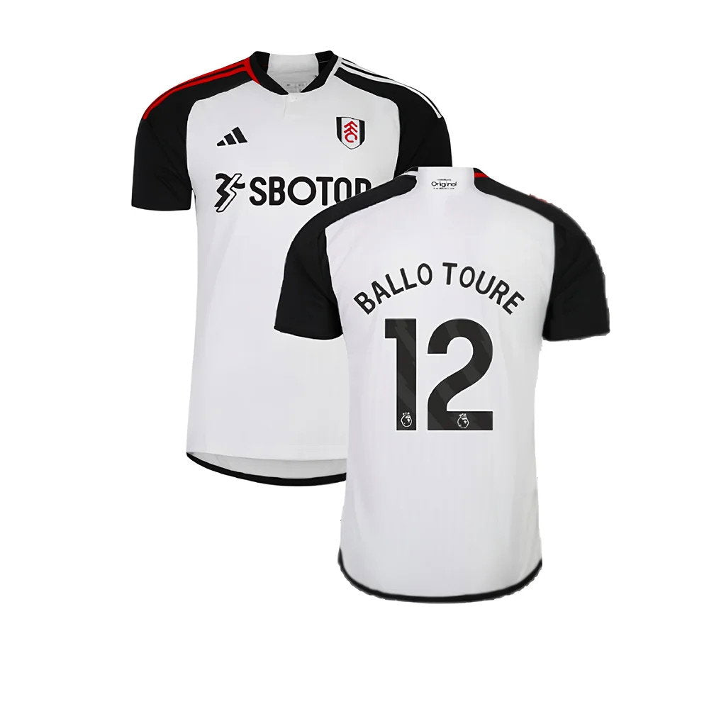 2023-2024 Fulham Home Shirt (Ballo Toure 12)_0