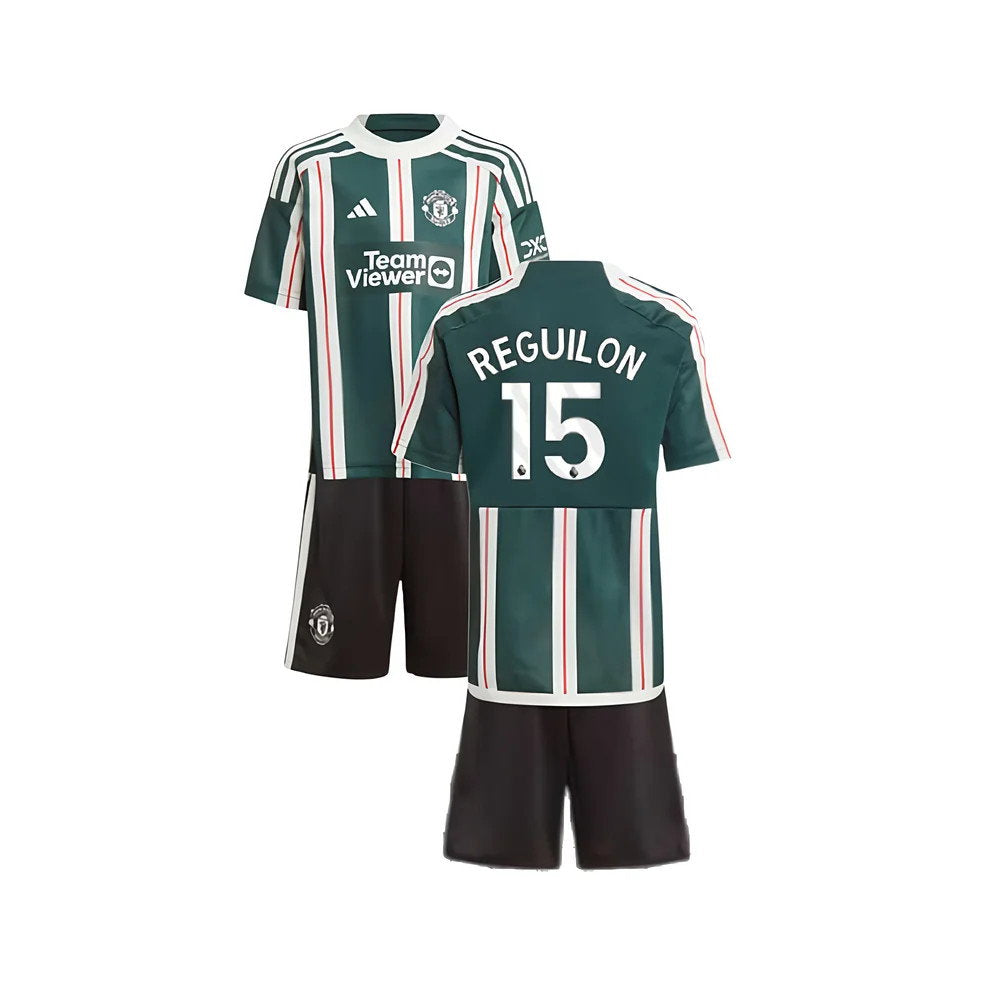2023-2024 Man Utd Away Mini Kit (Reguilon 15)_0