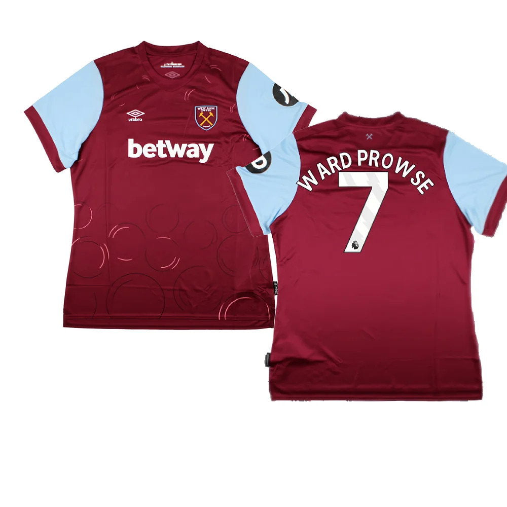 2023-2024 West Ham United Home Shirt (Womens) (Ward Prowse 7)_0