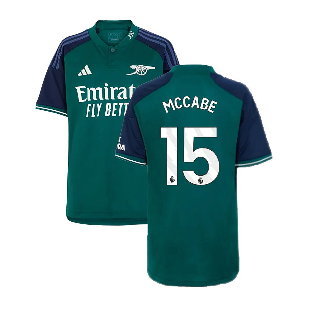 2023-2024 Arsenal Third Shirt (Kids) (McCabe 15)_0