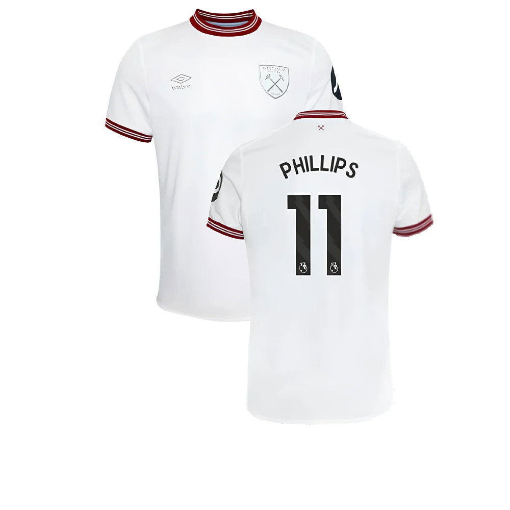 2023-2024 West Ham United Away Shirt (Kids) (Phillips 11)_0