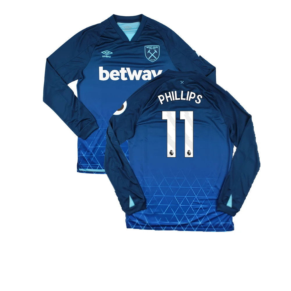 2023-2024 West Ham Long Sleeve Third Shirt (Phillips 11)_0
