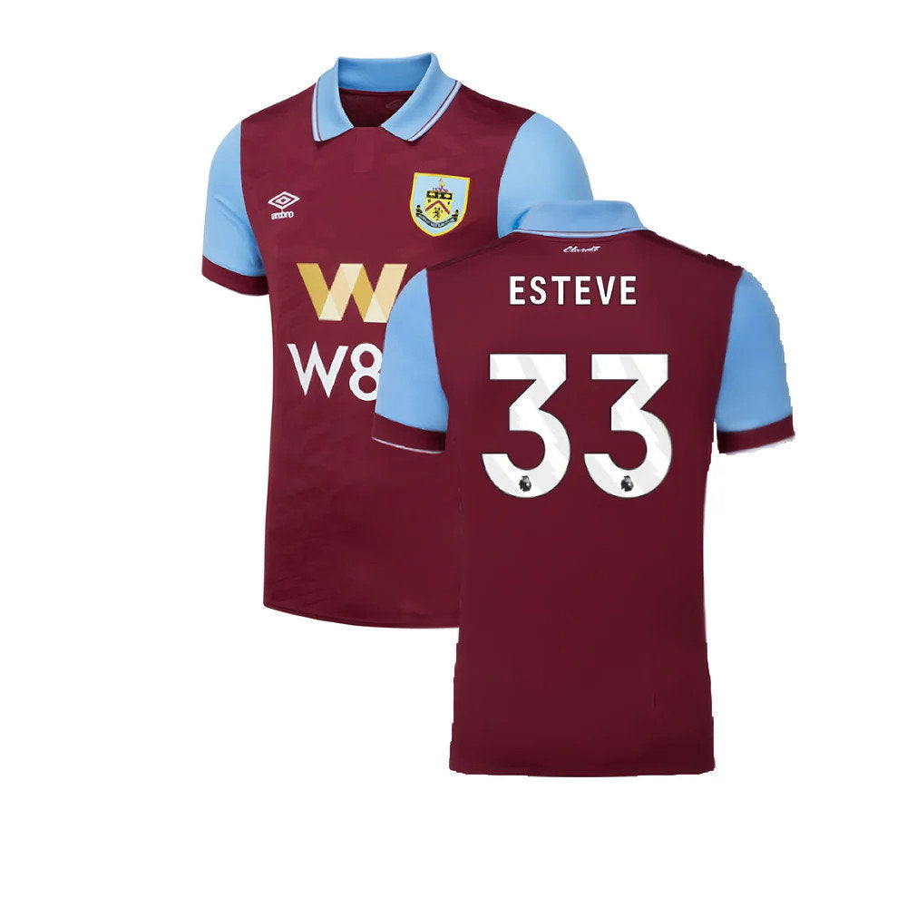 2023-2024 Burnley Home Shirt (Esteve 33)_0