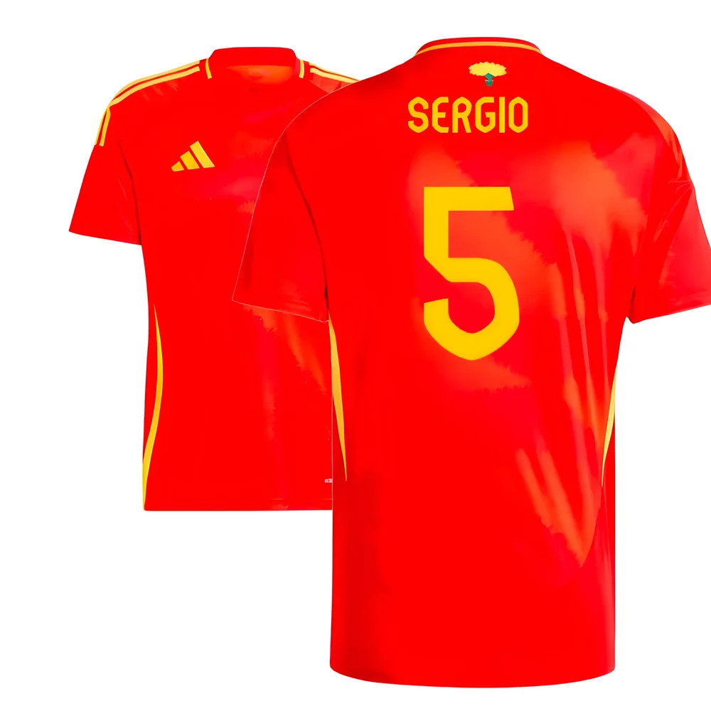2024-2025 Spain Home Shirt (Sergio 5)_0