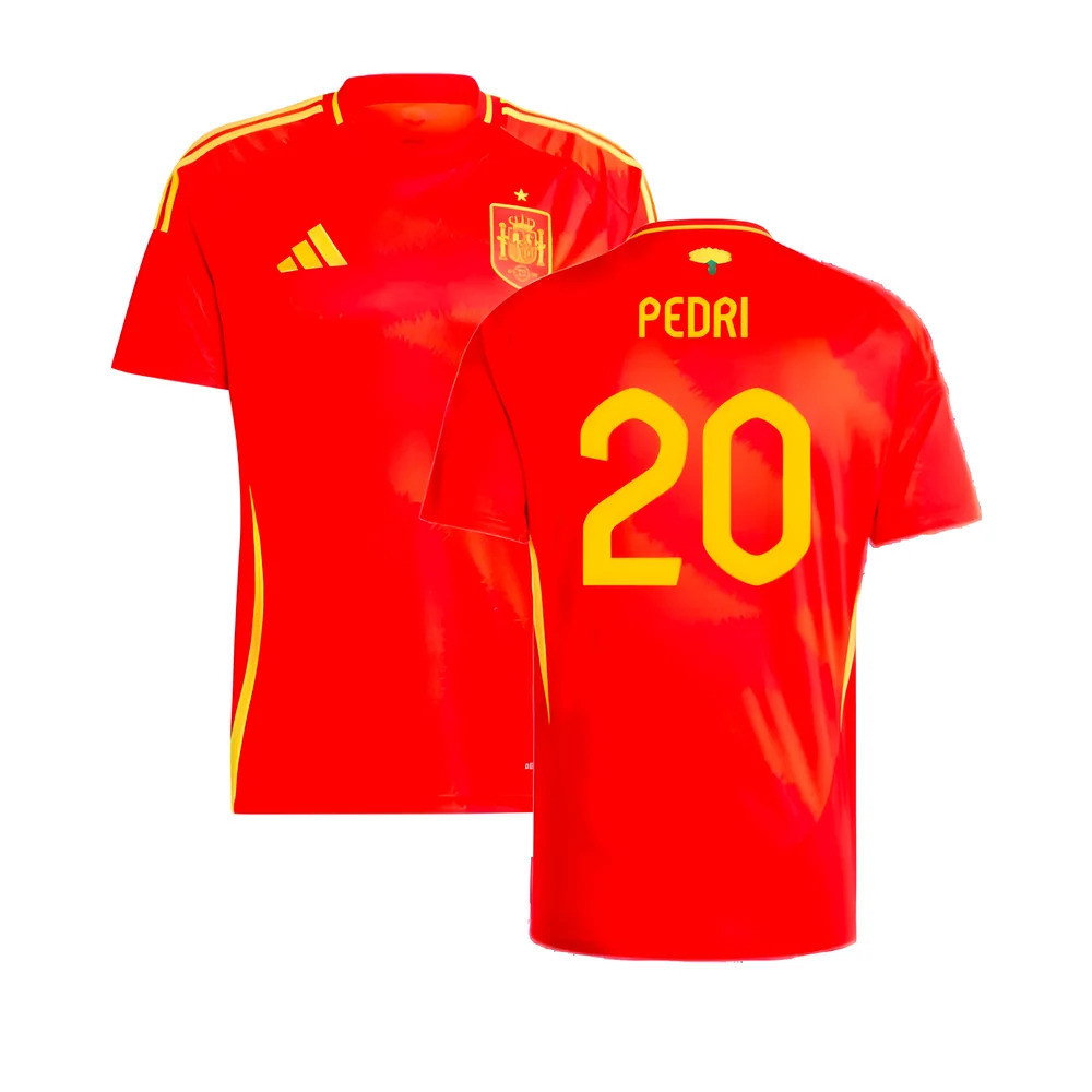 2024-2025 Spain Home Shirt (Pedri 20)_0