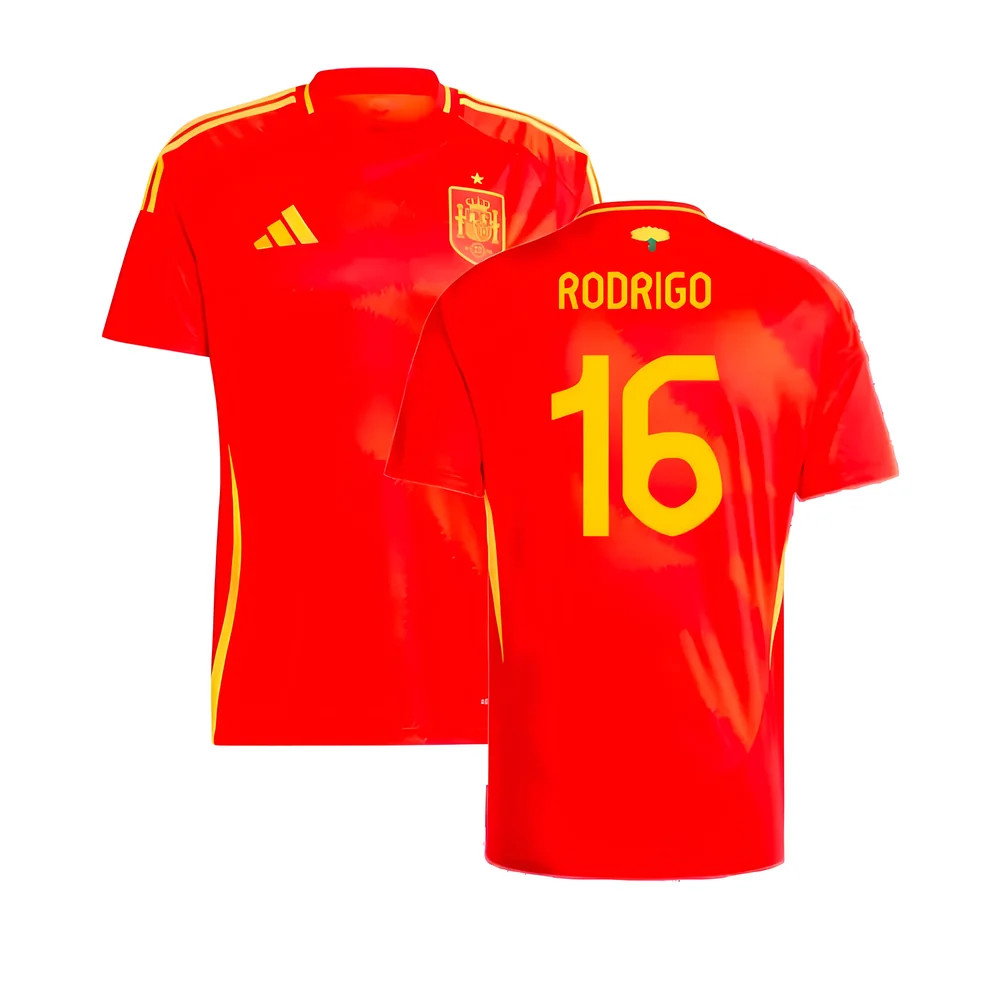 2024-2025 Spain Home Shirt (Rodrigo 16)_0
