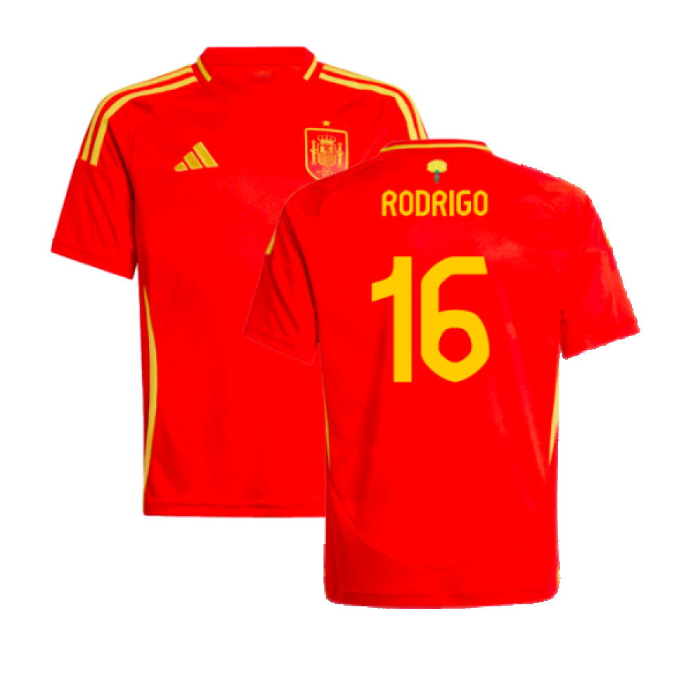 2024-2025 Spain Home Shirt (Kids) (Rodrigo 16)_0