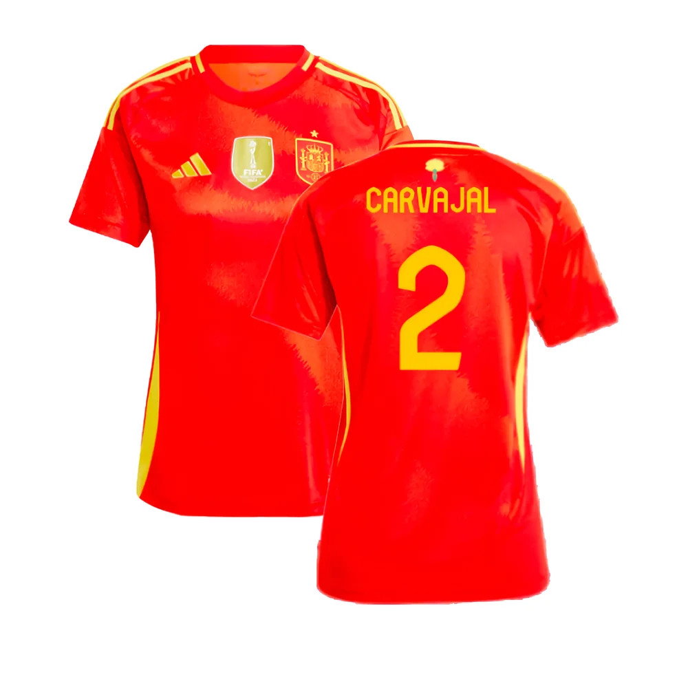 2024-2025 Spain Home Shirt (Ladies) (Carvajal 2)_0