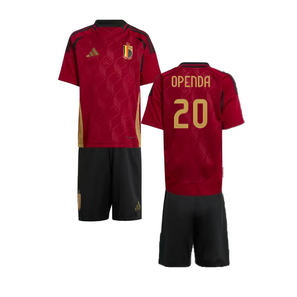 2024-2025 Belgium Home Mini Kit (Openda 20)_0
