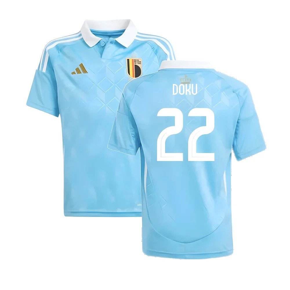 2024-2025 Belgium Away Shirt (Kids) (Doku 22)_0