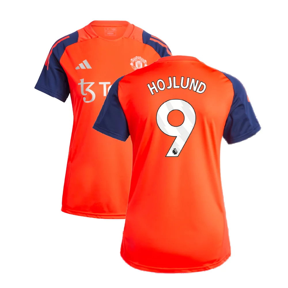 2024-2025 Man Utd Training Jersey (Red) - Womens (Hojlund 9)_0