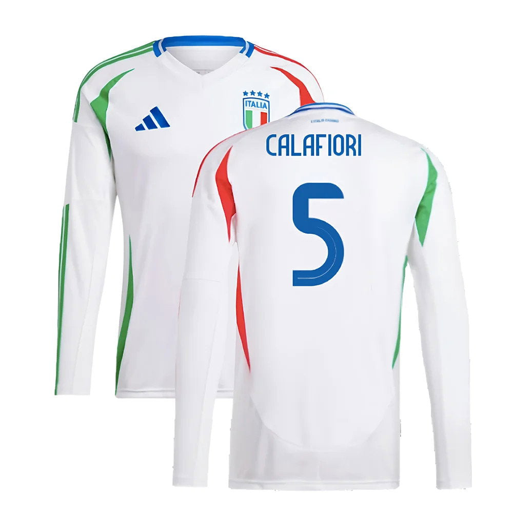 2024-2025 Italy Long Sleeve Away Shirt (CALAFIORI 5)_0