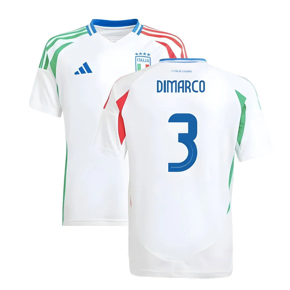 2024-2025 Italy Away Shirt (Kids) (DIMARCO 3)_0