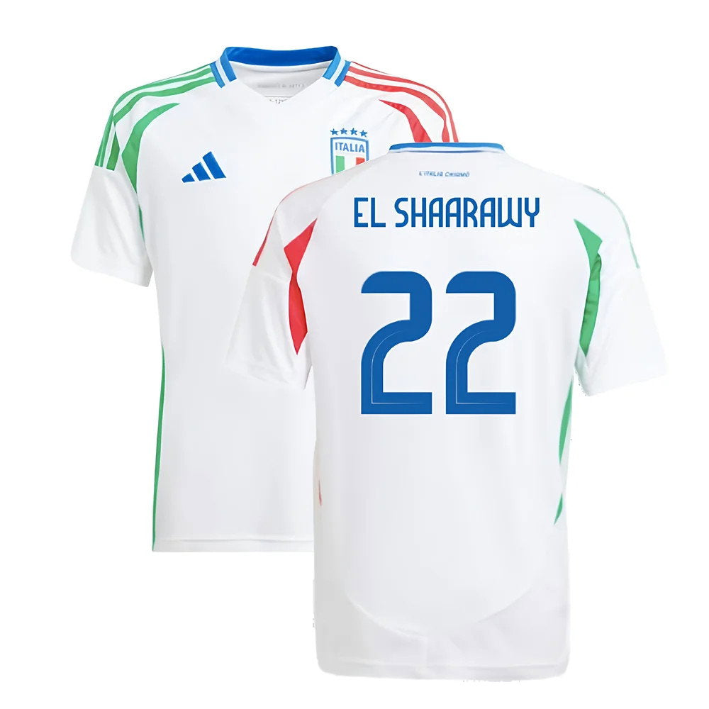 2024-2025 Italy Away Shirt (Kids) (EL SHAARAWY 22)_0