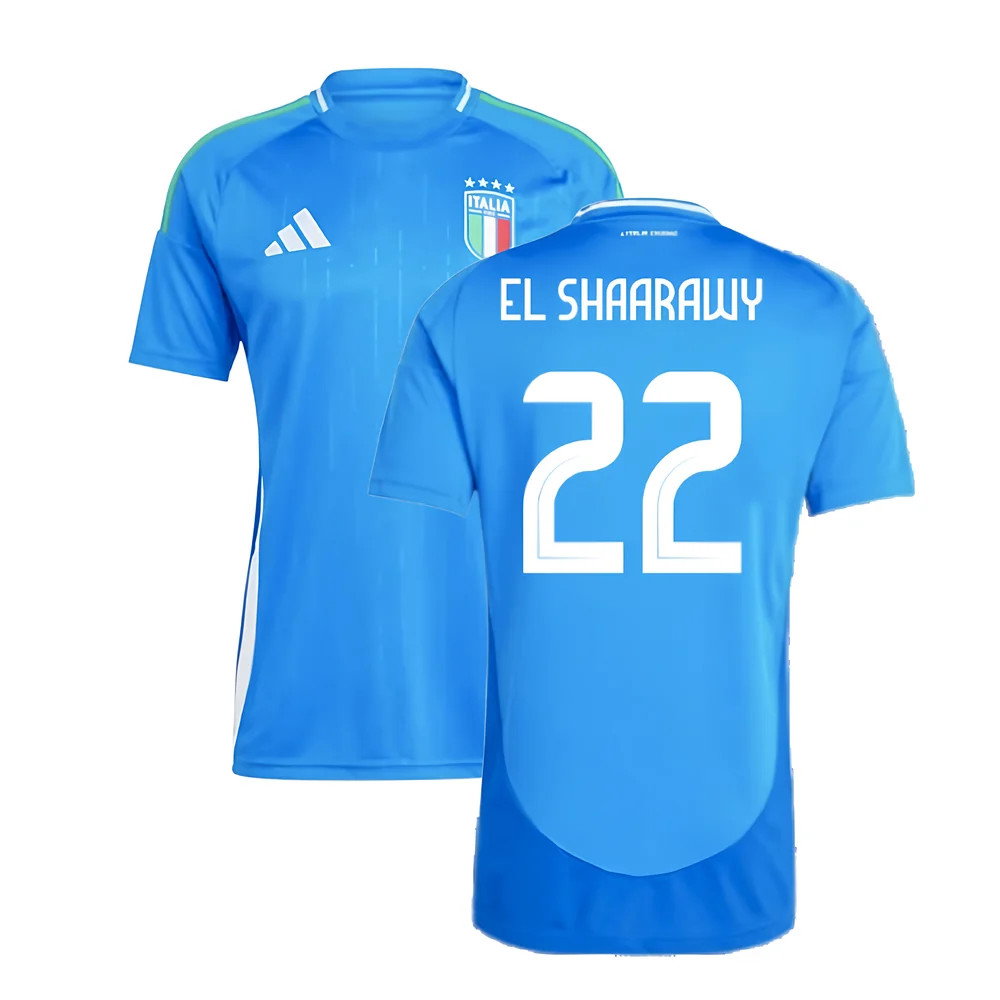 2024-2025 Italy Home Shirt (EL SHAARAWY 22)_0