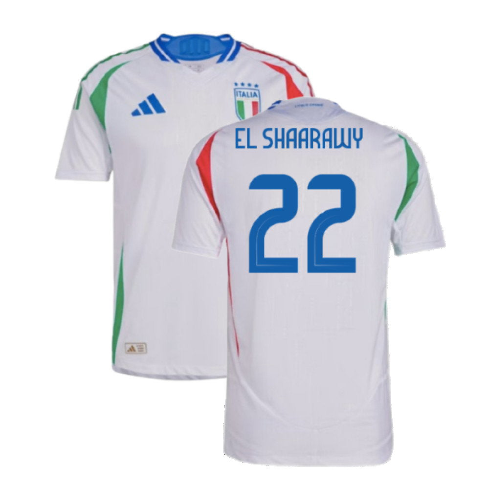 2024-2025 Italy Authentic Away Shirt (EL SHAARAWY 22)_0