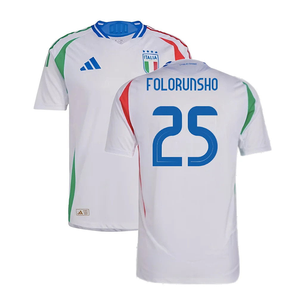 2024-2025 Italy Authentic Away Shirt (FOLORUNSHO 25)_0