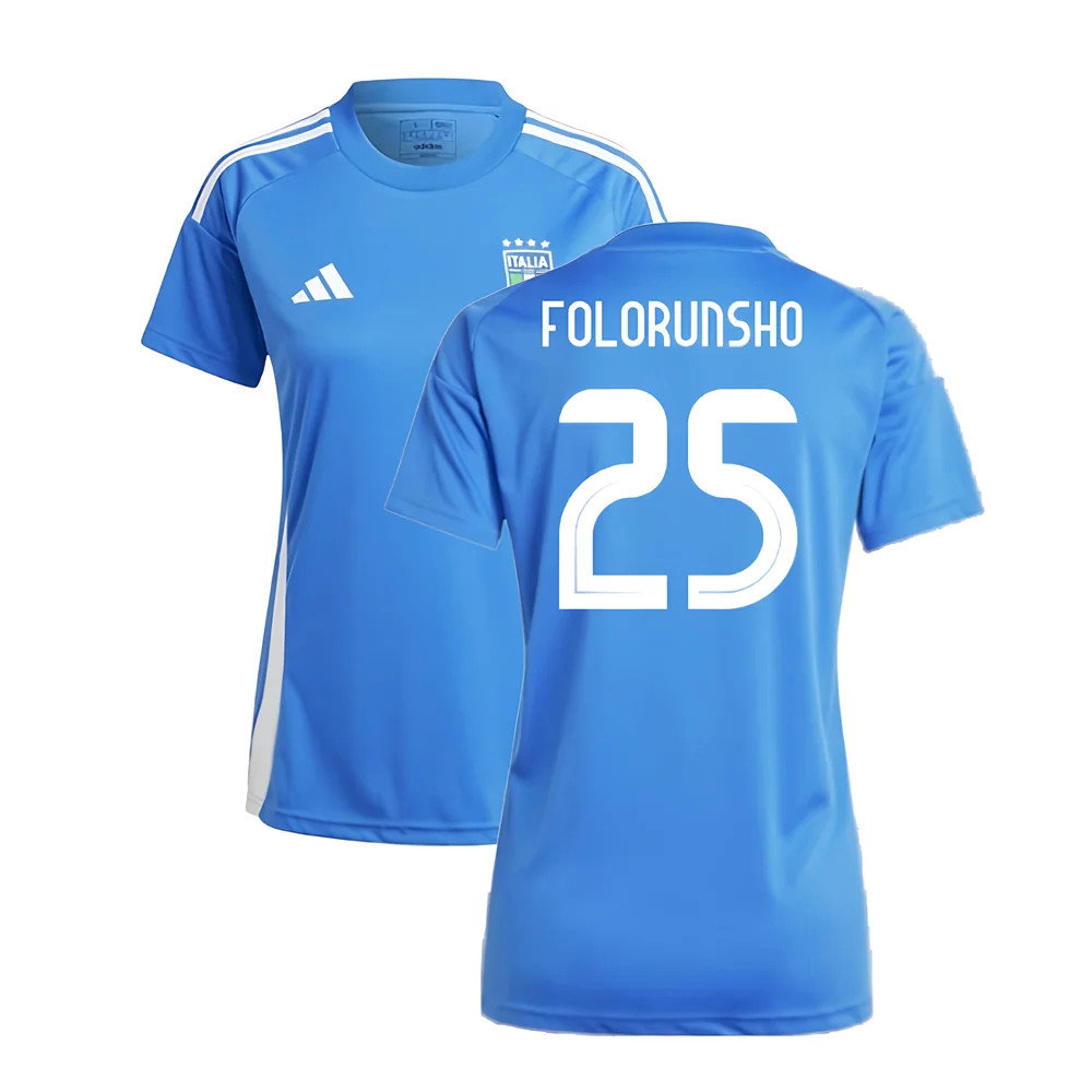 2024-2025 Italy Home Fan Jersey (Ladies) (FOLORUNSHO 25)_0