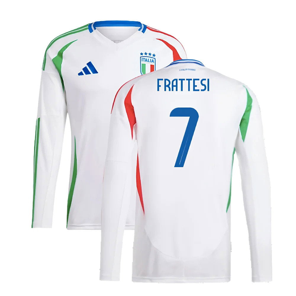 2024-2025 Italy Long Sleeve Away Shirt (FRATTESI 7)_0