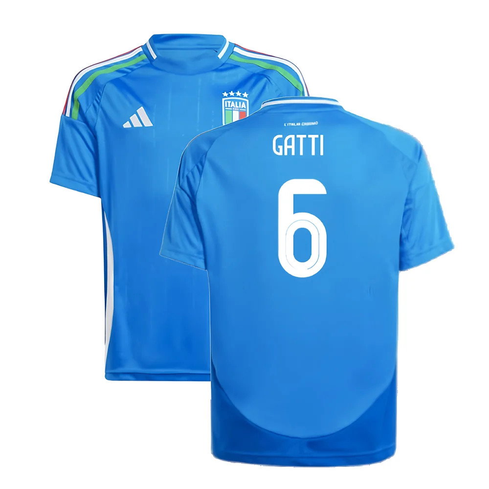 2024-2025 Italy Home Shirt (Kids) (GATTI 6)_0