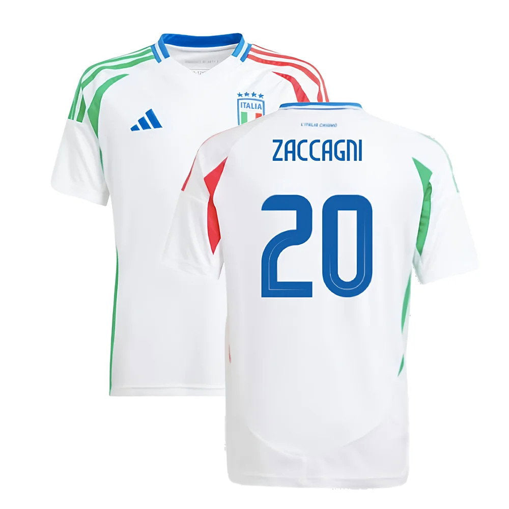 2024-2025 Italy Away Shirt (Kids) (ZACCAGNI 20)_0