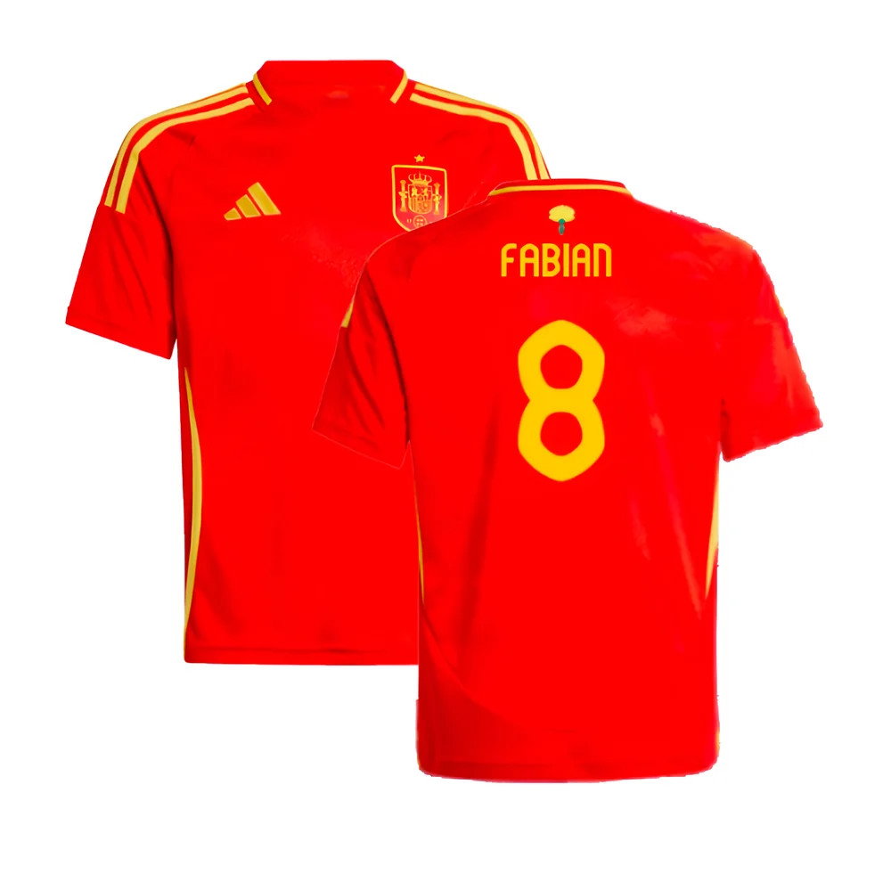 2024-2025 Spain Home Shirt (Kids) (Fabian 8)_0