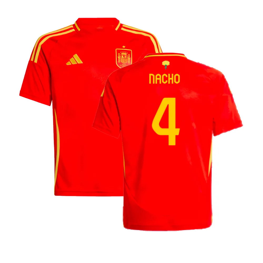 2024-2025 Spain Home Shirt (Kids) (Nacho 4)_0
