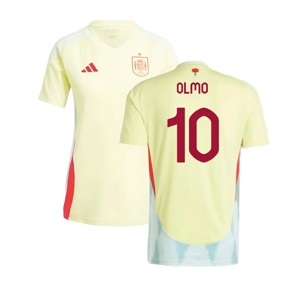 2024-2025 Spain Away Shirt (Ladies) (Olmo 10)_0