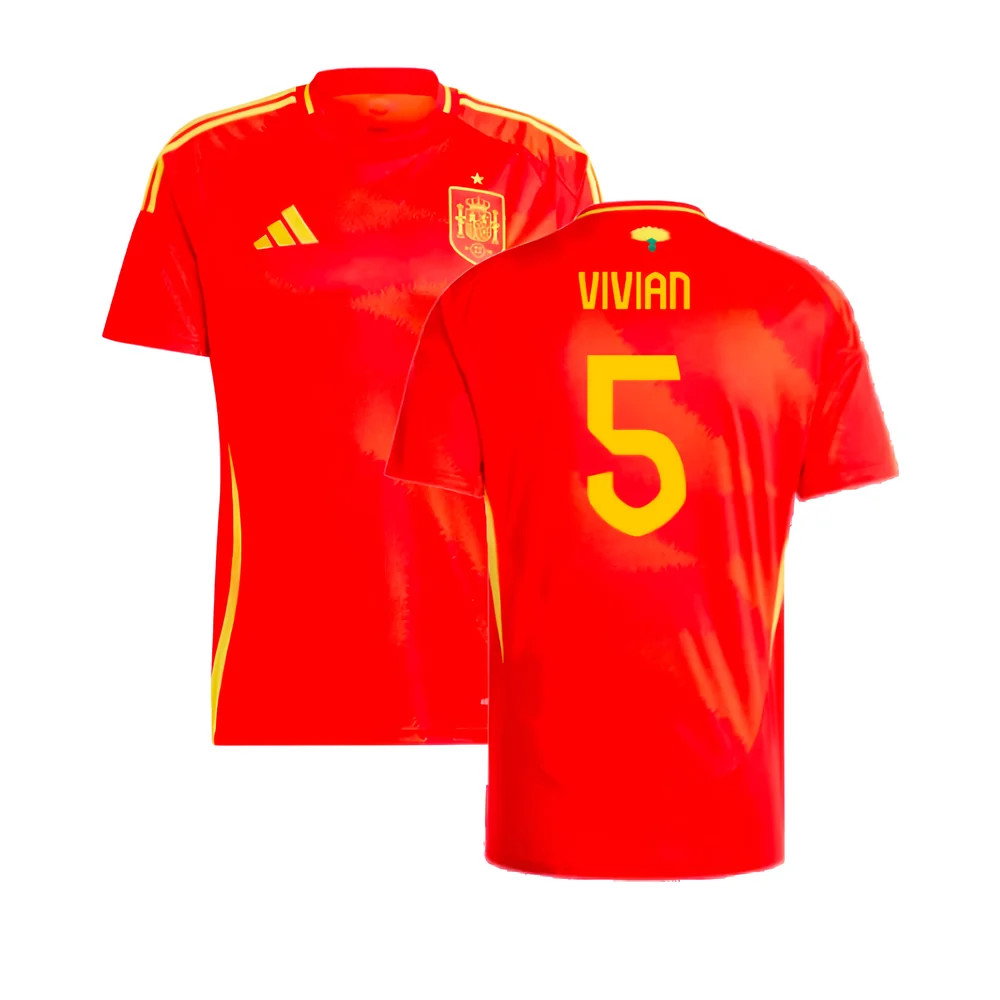 2024-2025 Spain Home Shirt (Vivian 5)_0