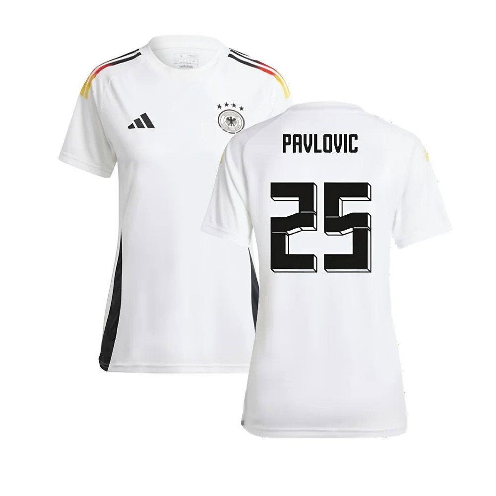 2024-2025 Germany Home Fan Shirt (Ladies) (Pavlovic 25)_0