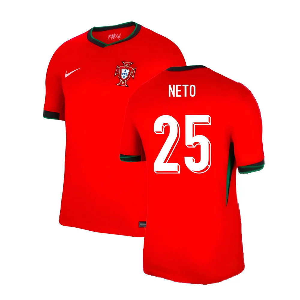 2024-2025 Portugal Home Shirt (Neto 25)_0