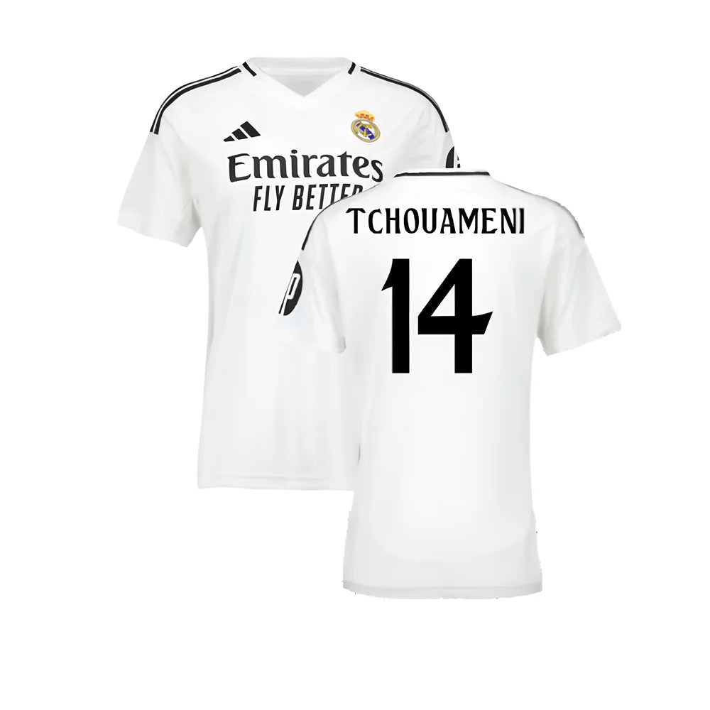 2024-2025 Real Madrid Home Shirt (Womens) (Tchouameni 14)_0