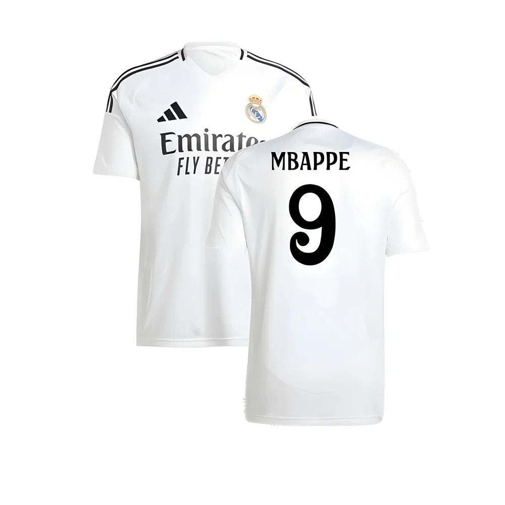 2024-2025 Real Madrid Home Shirt (Mbappe 9)_0