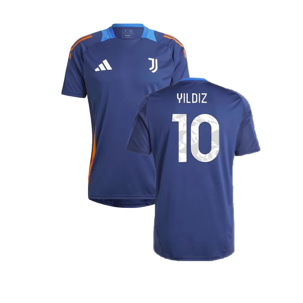 2024-2025 Juventus Training Jersey (Navy) (Yildiz 10)_0