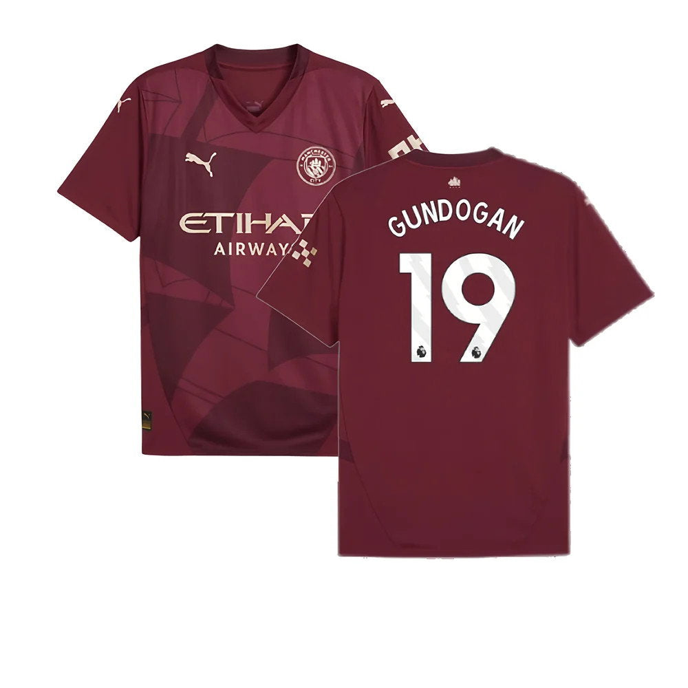 2024-2025 Man City Third Shirt (Gundogan 19)_0