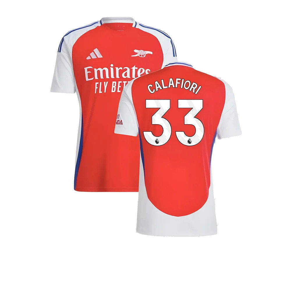2024-2025 Arsenal Home Shirt (Calafiori 33)_0