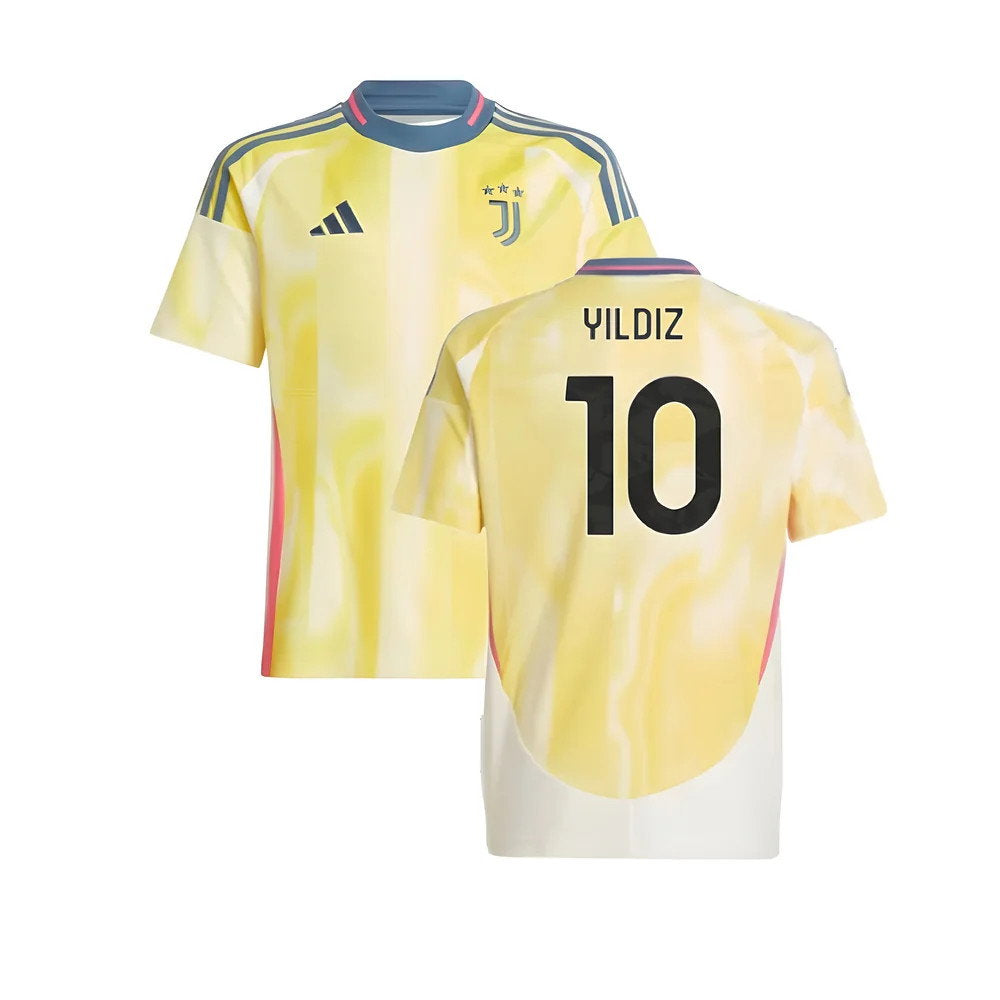 2024-2025 Juventus Away Shirt (Kids) (Yildiz 10)_0