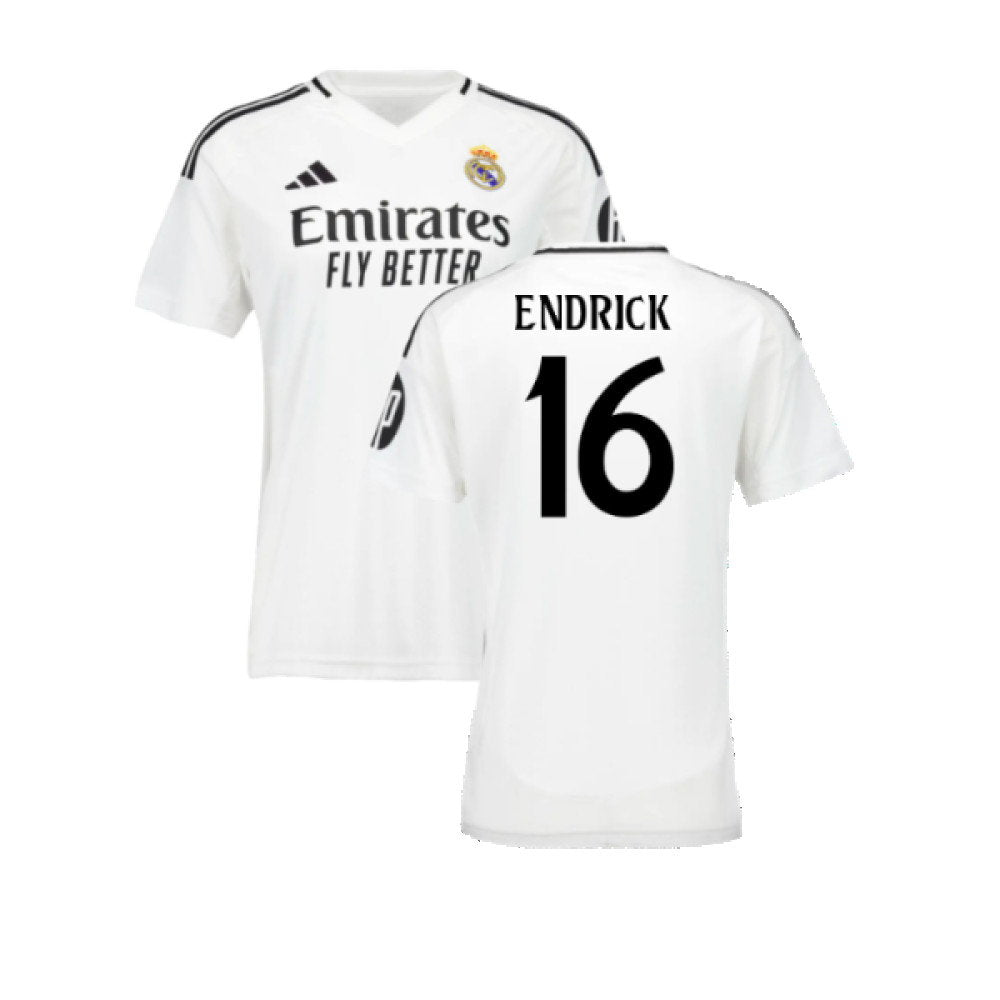 2024-2025 Real Madrid Home Shirt (Womens) (Endrick 16)_0
