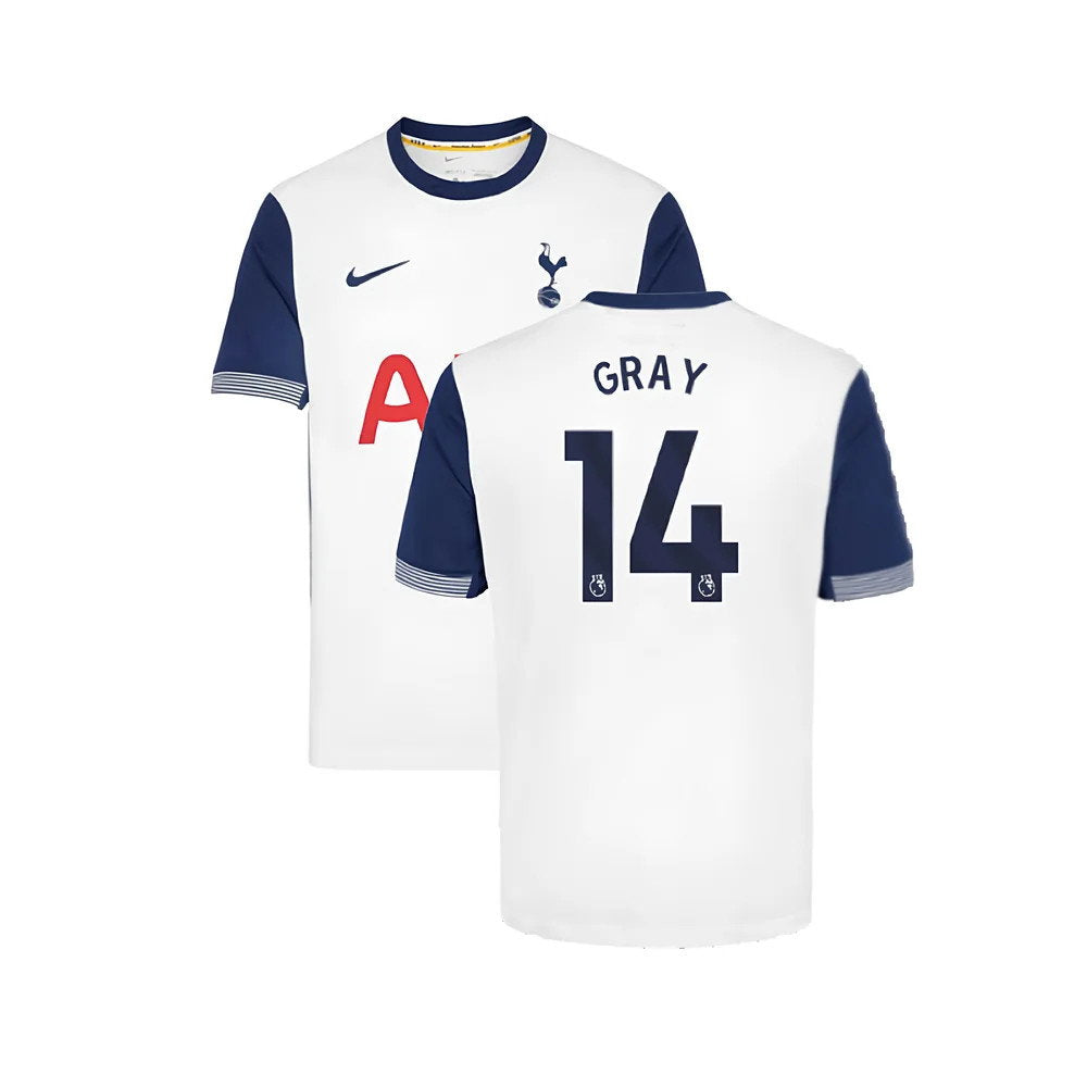 2024-2025 Tottenham Hotspur Home Shirt (Gray 14)_0