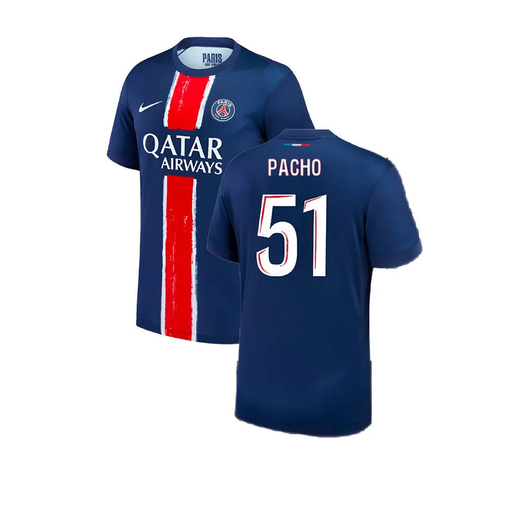 2024-2025 PSG Paris Saint Germain Home Shirt (Kids) (Pacho 51)_0