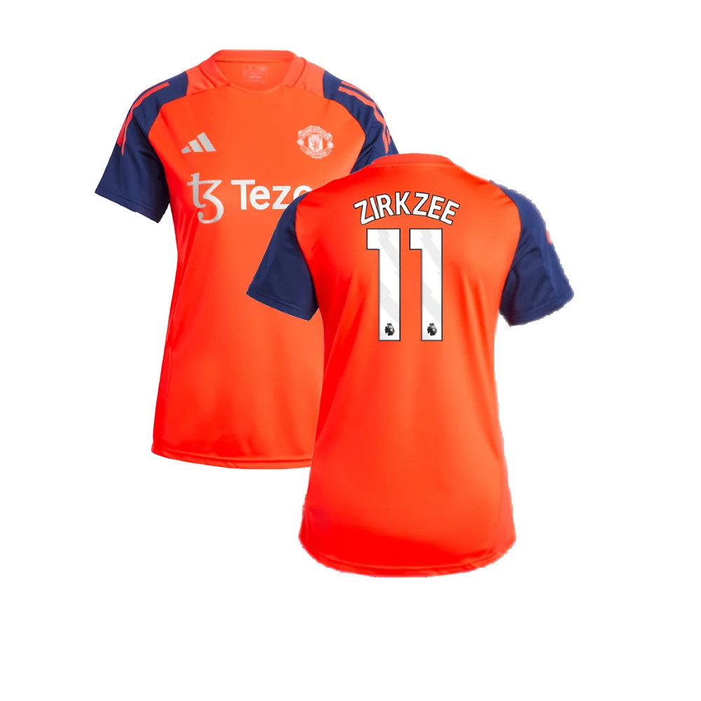2024-2025 Man Utd Training Jersey (Red) - Womens (Zirkzee 11)_0
