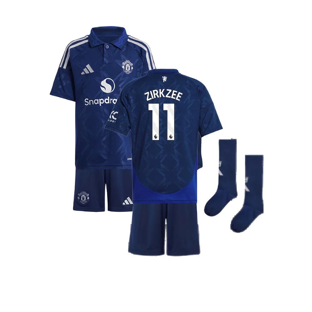 2024-2025 Man Utd Away Mini Kit (Zirkzee 11)_0