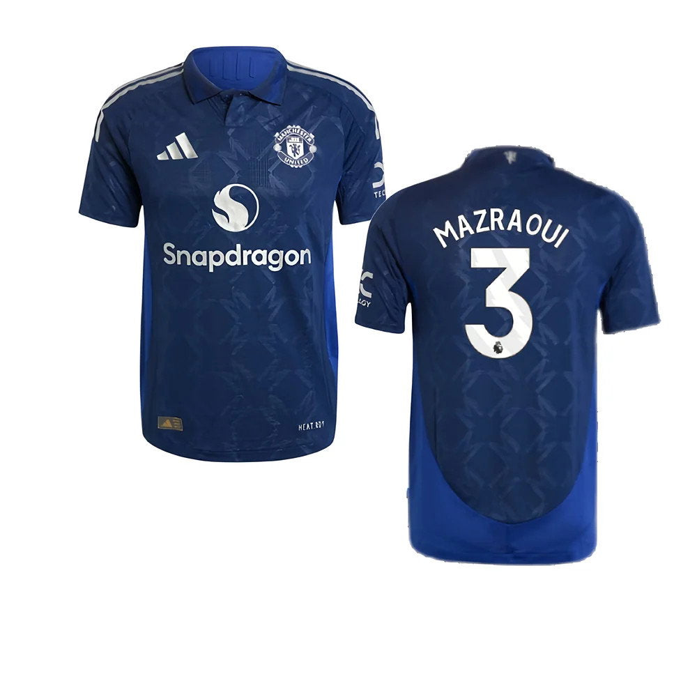 2024-2025 Man Utd Authentic Away Shirt (Mazraoui 3)_0