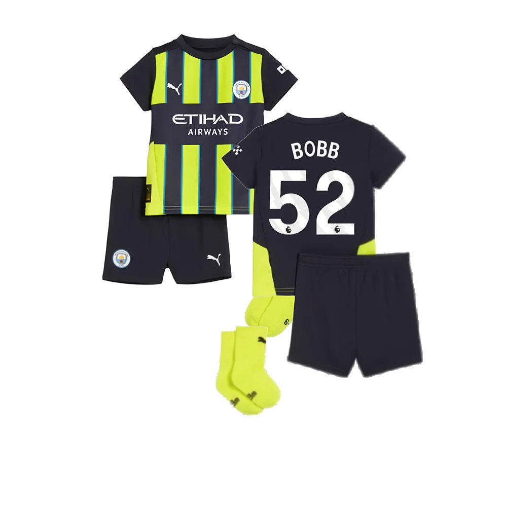 2024-2025 Man City Away Baby Kit (Bobb 52)_0