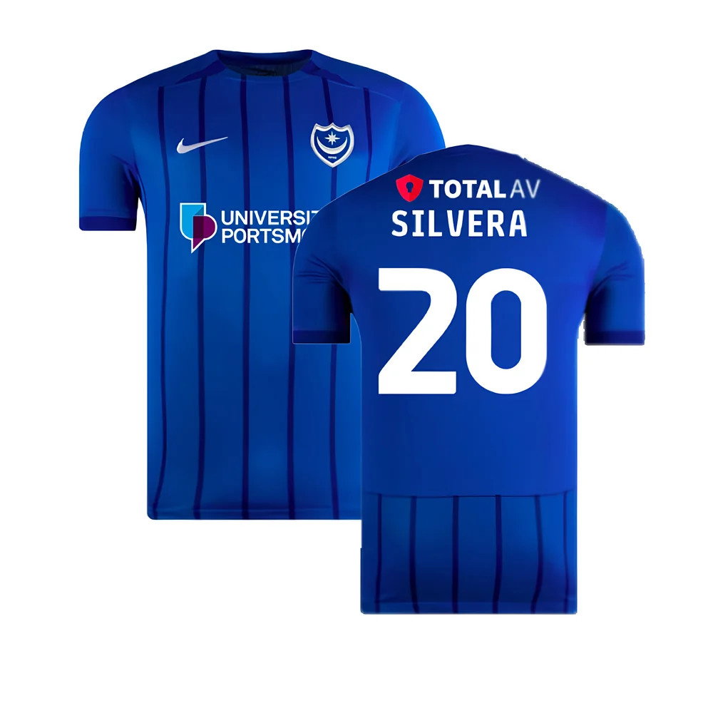 2024-2025 Portsmouth Home Shirt (Silvera 20)_0