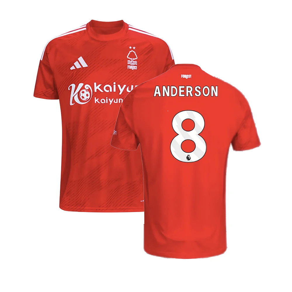 2024-2025 Nottingham Forest Home Shirt (Anderson 8)_0